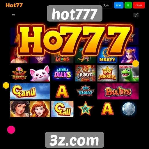 Comparação entre jogos disponíveis no hot777